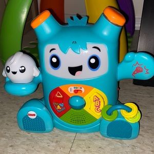Fisher-Price Dance & Groove Rockit Blue Monster